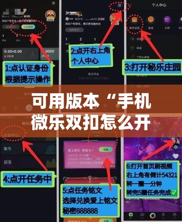 可用版本“手机微乐双扣怎么开挂”科技辅助神器手机版