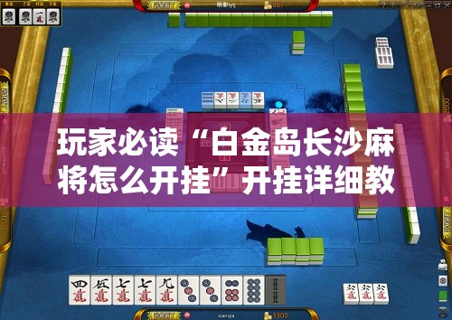 玩家必读“白金岛长沙麻将怎么开挂”开挂详细教程